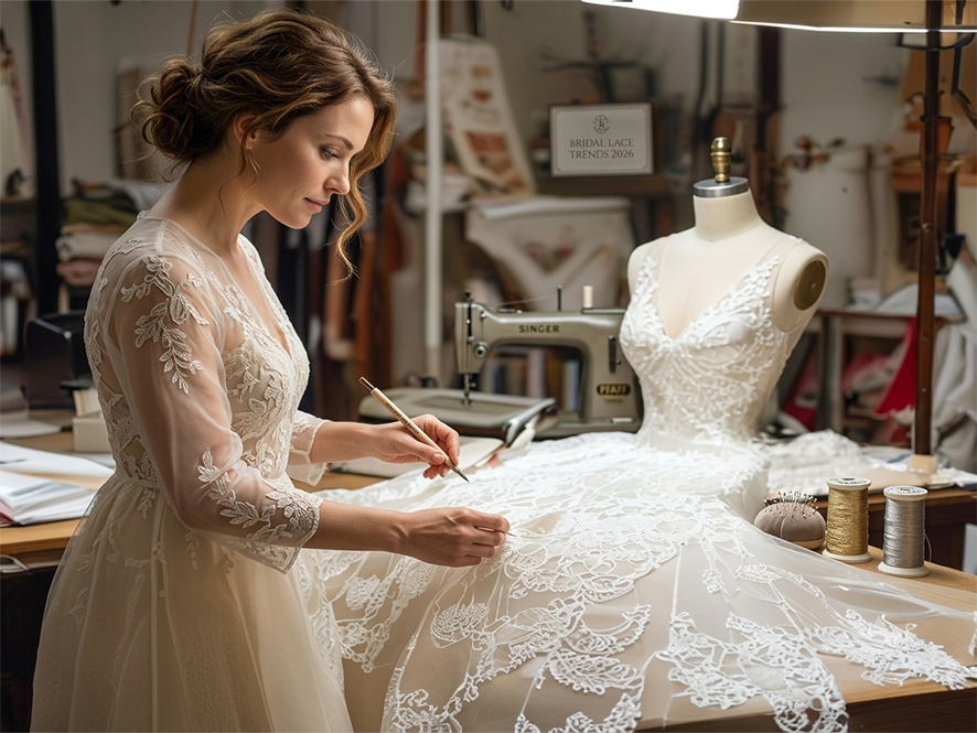 Bridal Lace Trends 2026: What Designers Are Ordering Right Now