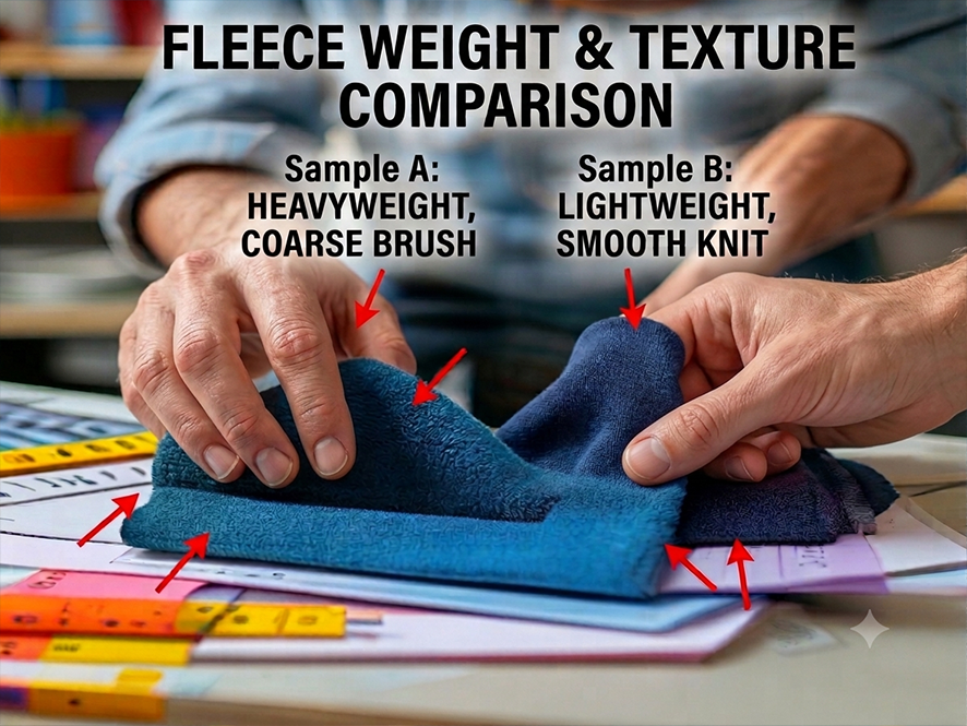 How to Choose the Right Fleece Fabric Weight for Your Next Collection