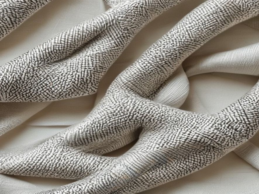 Geometric Jacquard Fabric
