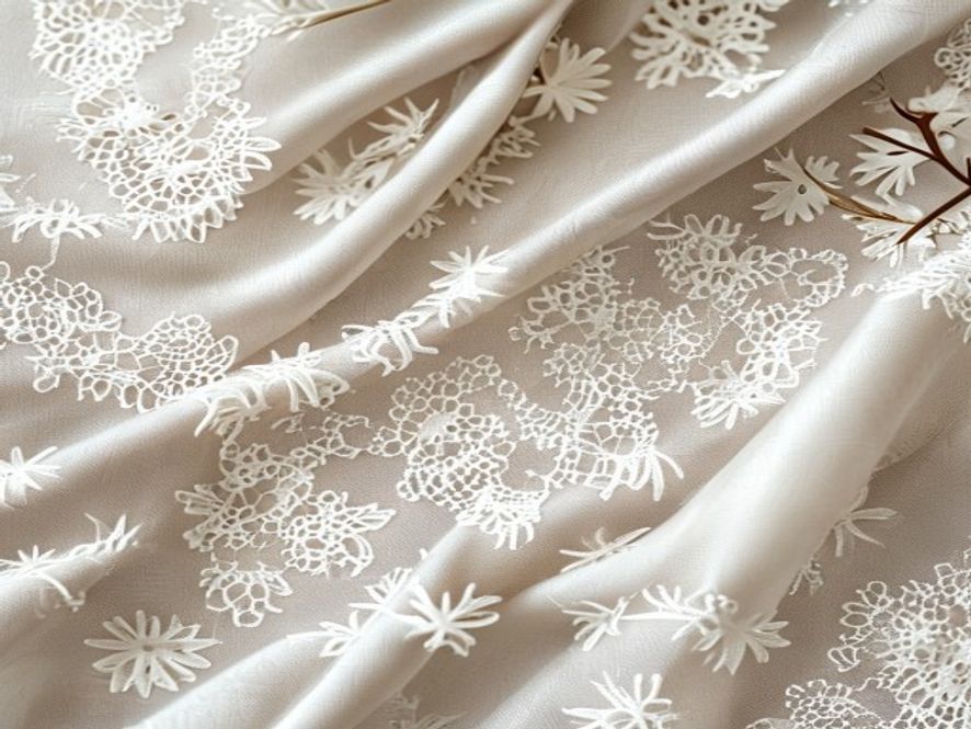 Sequin Lace Fabric
