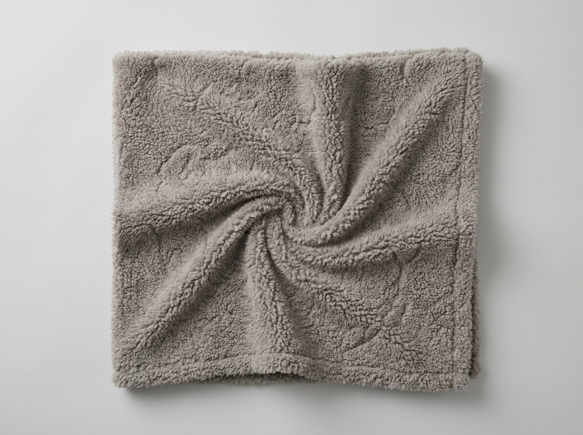 Embossed Sherpa Fabric